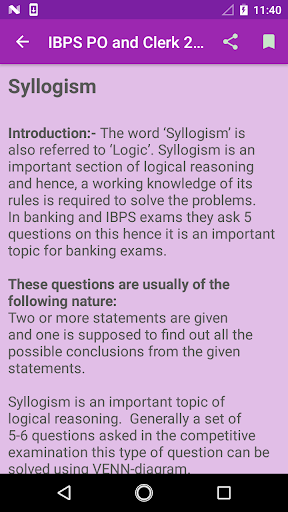 IBPS PO and Clerk 2018 Screen 3