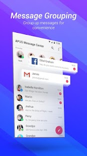 APUS Message Center: sms app Screenshot