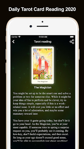 Daily Tarot Card Reading 2020 Screen 3