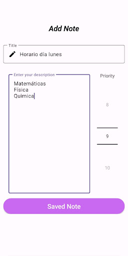 Basic Notes Screen 2