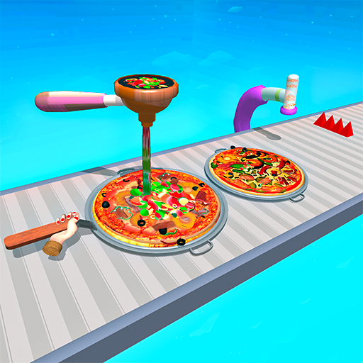 Pizza Long Stack Maker Rush 3D