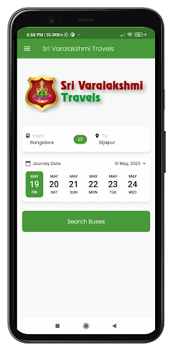Sri Varalakshmi Travels Screen 2
