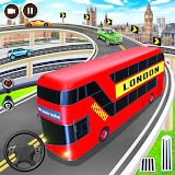 City Coach Bus Driving Sim 3D icon