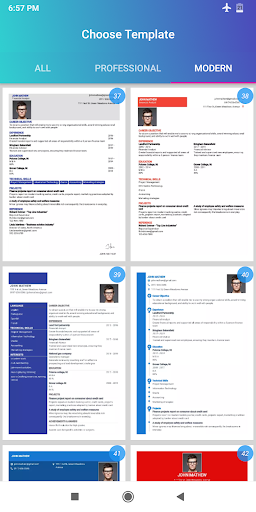 Resume Builder App Free Cv Maker Cv Templates 2021 App Store Data Revenue Download Estimates On Play Store