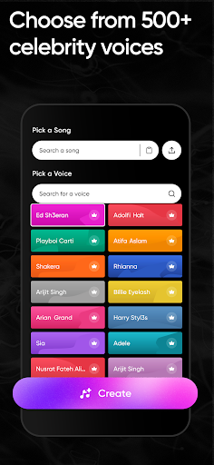 Screenshot of Saaz : AI Song Maker