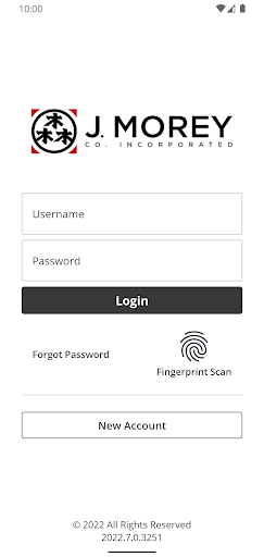 Android application J. Morey Company Mobile screenshort