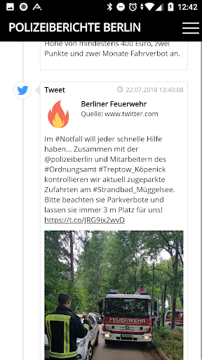 Polizeiberichte und Feuerwehrb Screen 3