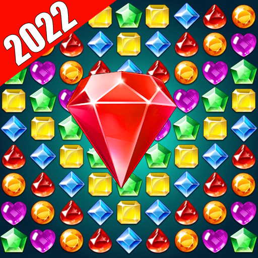Pop Jewels Blast Match 3 Puzzl logo