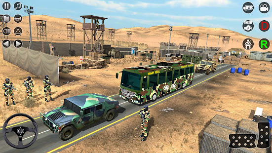 Army Bus Transporter Simulator 1.15 APK screenshots 1