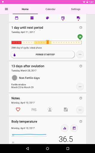 Period and Ovulation Tracker  Screenshots 8