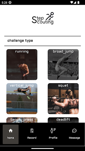 Android application StepScouting - 스텝스카우팅 screenshort