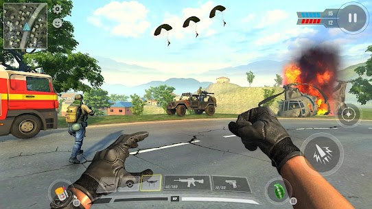 Commando War Army Game Offline MOD APK (FREEZE ENEMY/NO ADS) 6
