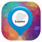 Ecuador map icon