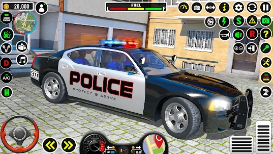 Police Car Driving US Car Game