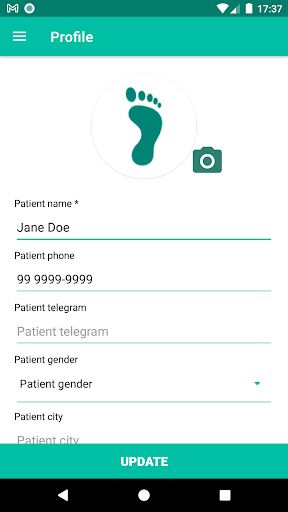 Podana - Podiatry Anamnesis Screen 3
