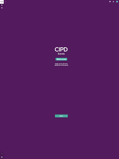 CIPD Events Portal Screen 3