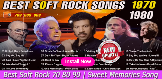 SoftRock Sweet Memories Songs