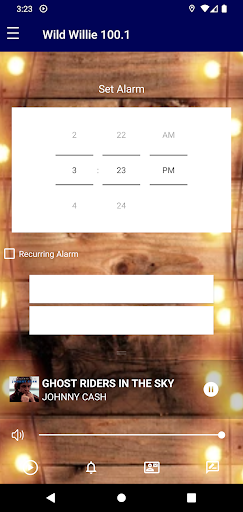 Android application Wild Willie 100.1FM screenshort