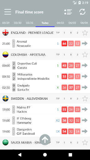 Livescore Soccer Prediction