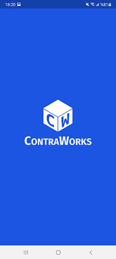 Android application ContraWorks Konteyner Takip screenshort