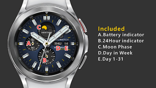 IWF LE Pro 170 watch face Screen 2
