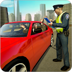 Traffic police officer traffic