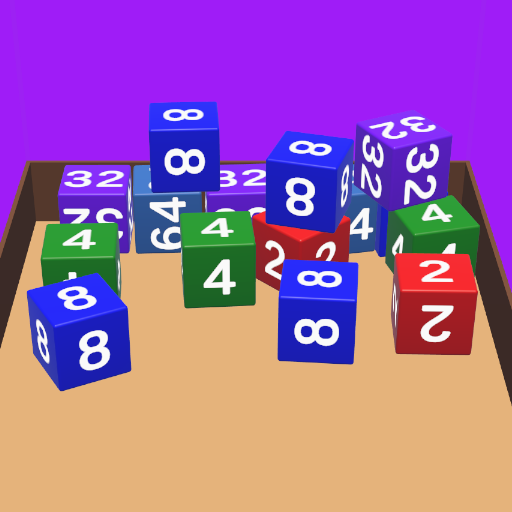 Cubes 3D 2048 logo