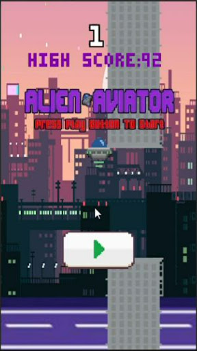 Android application Alien Aviator screenshort