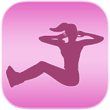 Female workouts icon