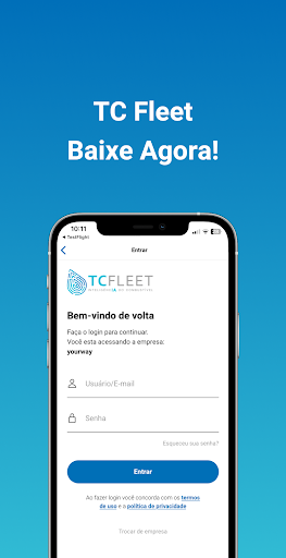 Android application TC Fleet screenshort