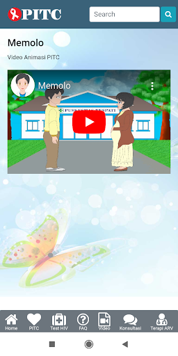 Android application PITC Online screenshort