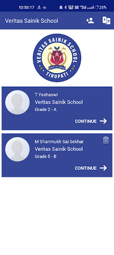 Veritas Sainik School Screen 3