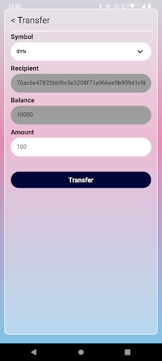 SYN Wallet Screen 3