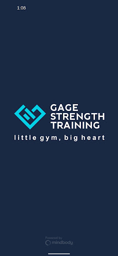 Android application Gage Strength Training screenshort