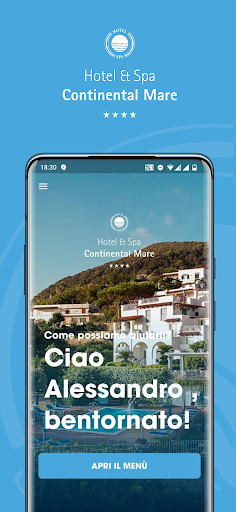 Android application Continental Mare Hotel & SPA screenshort