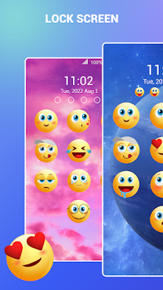 絵文字ロック画面 Androidアプリ Applion