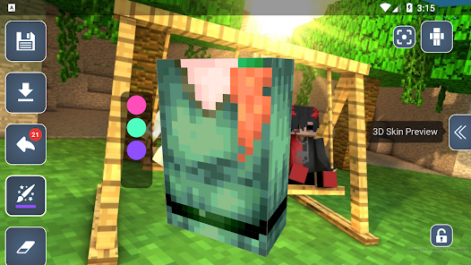 HD Skins Editor for MINECRAFT (128x128 SKINS) 