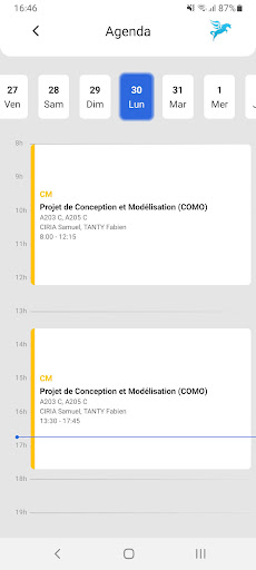 Pegasus Education App Screen 3
