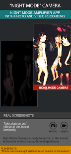 Night Mode Camera Photo Video لقطة شاشة