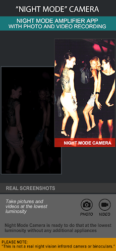 Night Mode Camera Photo Videoのおすすめ画像1