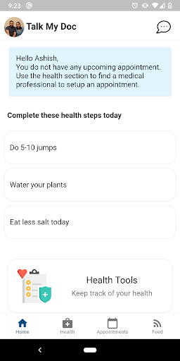 Android application Talk My Doc screenshort