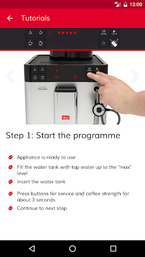 Melitta® Companion Screen 3