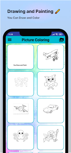 Android application Painting screenshort