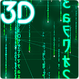 Digital Rain 3D Live Wallpaper icon