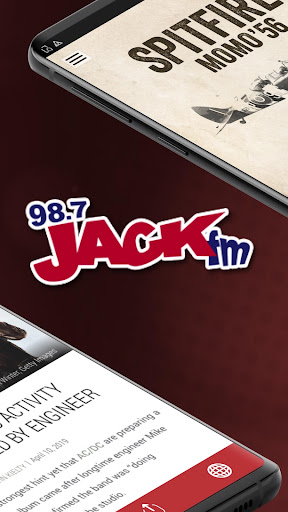 Screenshot of 98.7 Jack FM