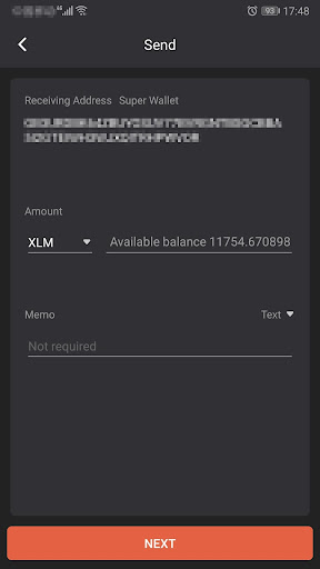 Firefly Wallet Pro Screen 3