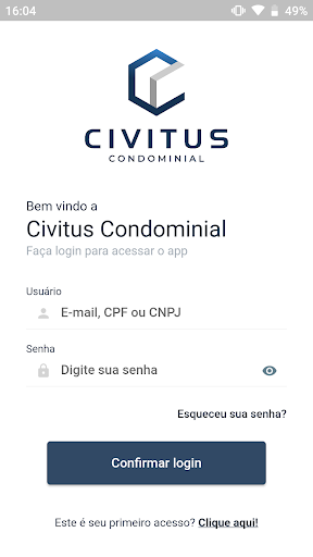 Android application Civitus screenshort