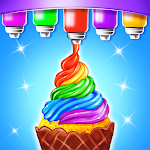 Ice Cream Cone -Cup Cake Games Apk