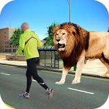 Angry Cecil,City Lion Attack 3D Escape Game Free icon