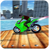 Racing Moto Bike : Impossible Stunt Race 3D Game icon